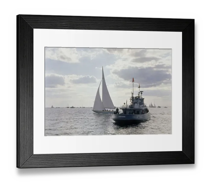 Framed Print : Dame Pattie At America's Cup Framed Print : Dame Pattie At America's Cup
