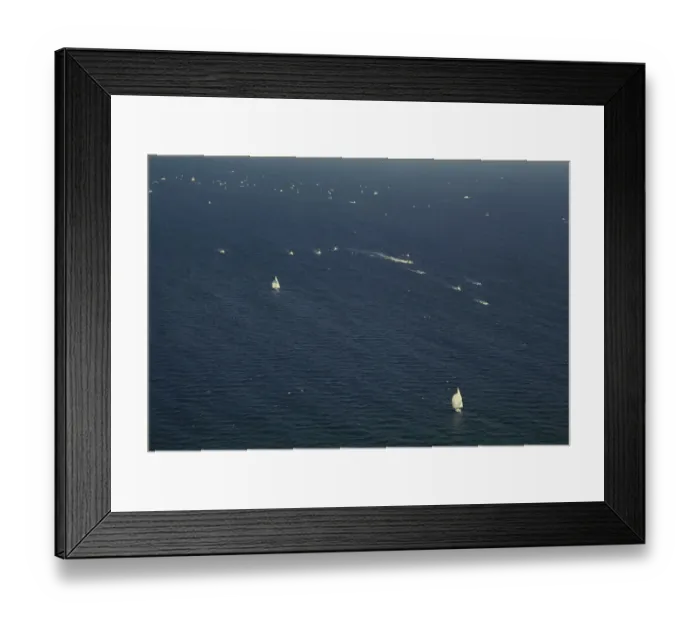 Framed Print : America's Cup Race Framed Print : America's Cup Race