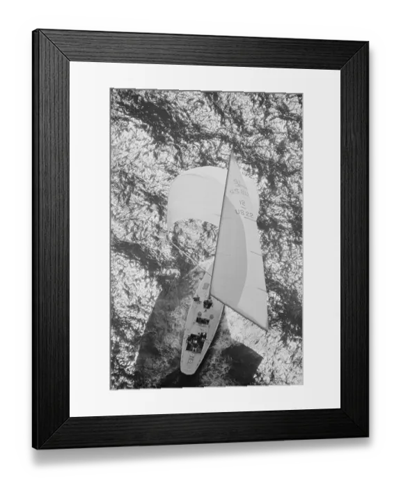 Framed Print : Intrepid Sailing Through the Water Framed Print : Intrepid Sailing Through the Water