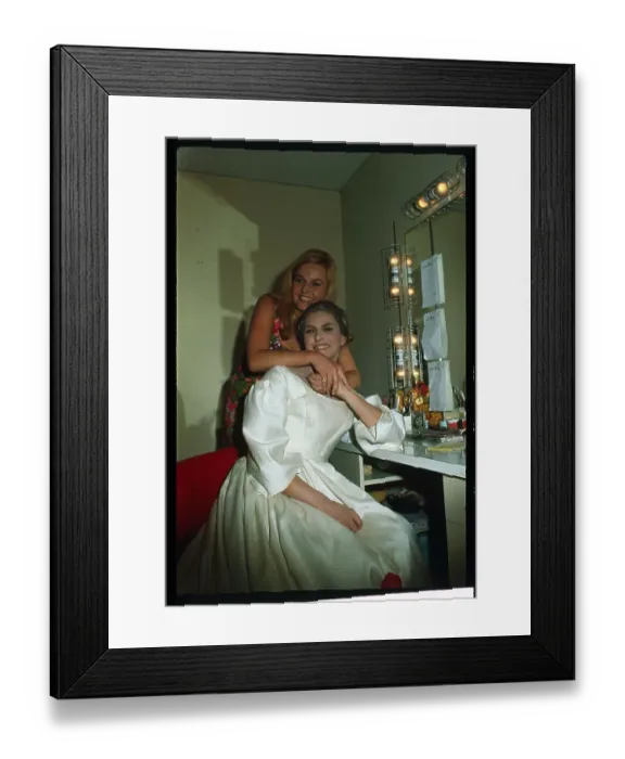 Framed Print : Ingrid Bergman with Her Daughter Pia Linstrom Framed Print : Ingrid Bergman with Her Daughter Pia Linstrom