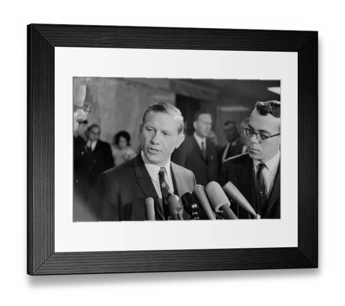 Framed Print : Portrait of John A. Vope Framed Print : Portrait of John A. Vope