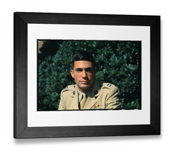 Framed Print : Portrait of Charles Robb Framed Print : Portrait of Charles Robb