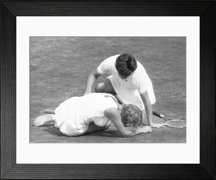 Framed Print : Billie Jean King Framed Print : Billie Jean King