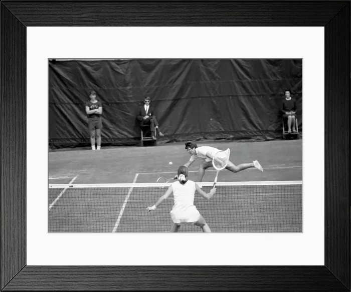 Framed Print : Billie Jean King Framed Print : Billie Jean King