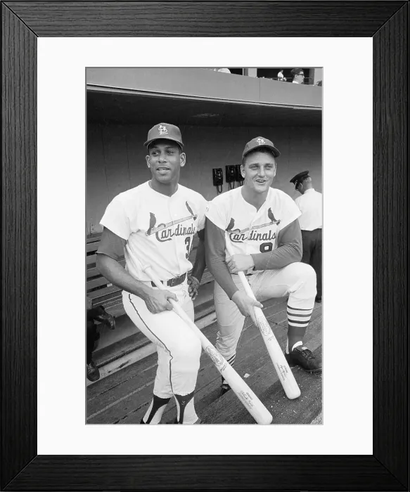 Framed Print : Orlando Cepeda With Roger Maris Framed Print : Orlando Cepeda With Roger Maris