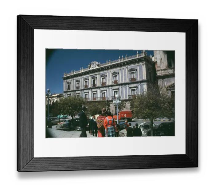 Framed Print : Palacio Quemado, La Paz