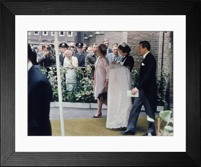 Framed Print : Princess Beatrix, Prince Clause, Prince Willem-Alexander Framed Print : Princess Beatrix, Prince Clause, Prince Willem-Alexander