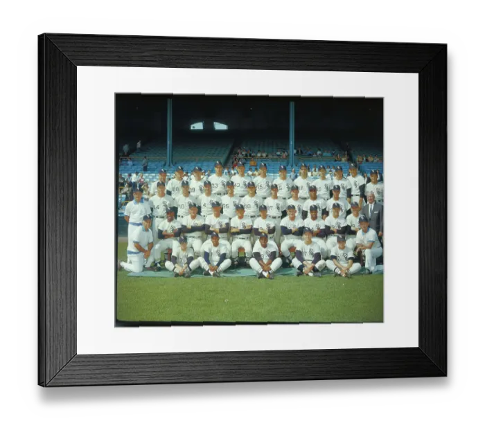 Framed Print : White Sox Team Photo Framed Print : White Sox Team Photo