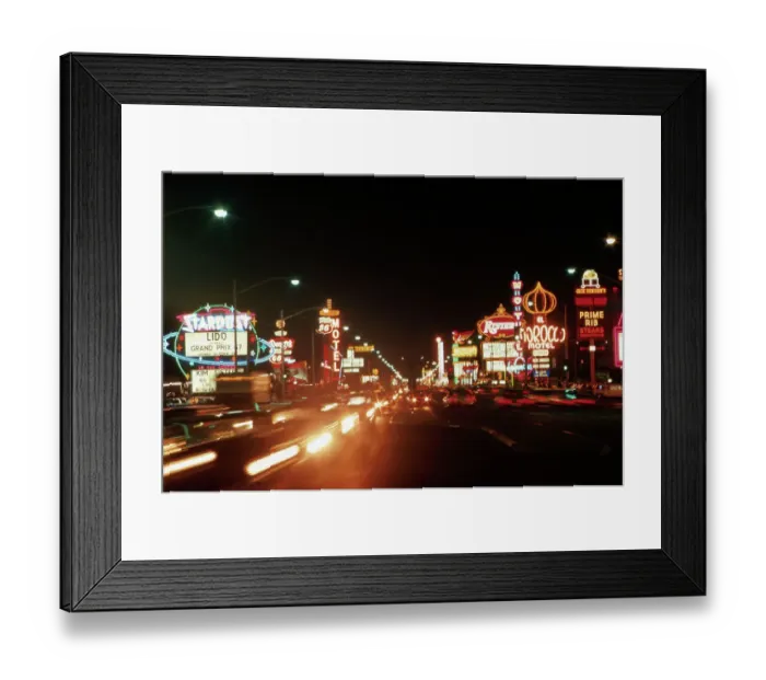Framed Print : Night Views of Las Vegas Strip Framed Print : Night Views of Las Vegas Strip