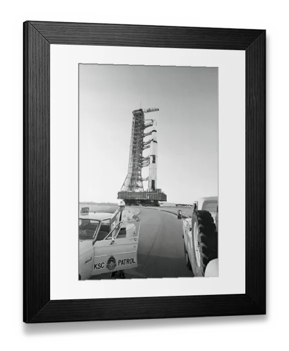 Framed Print : Security Guard Directing Spectators and Press Framed Print : Security Guard Directing Spectators and Press