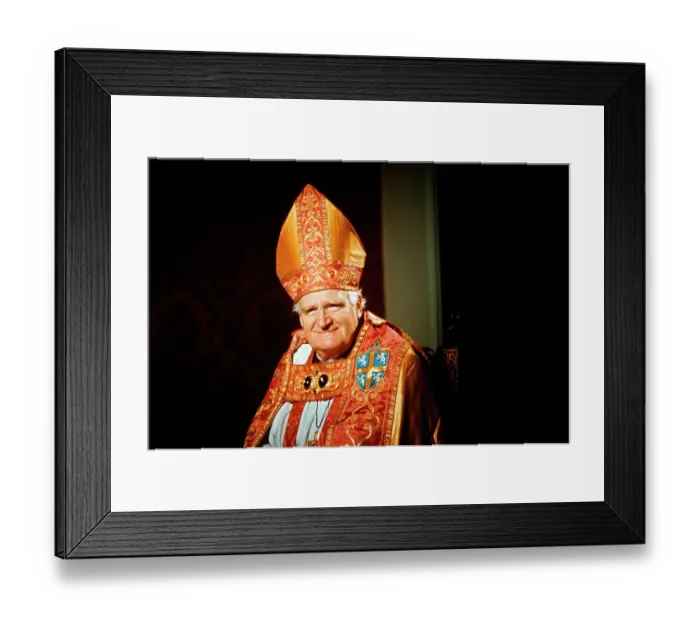 Framed Print : Portrait of Michael Ramsey Framed Print : Portrait of Michael Ramsey