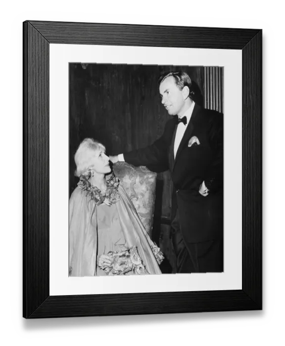 Framed Print : Clare Boothe Luce and Gore Vidal at Masked Ball Framed Print : Clare Boothe Luce and Gore Vidal at Masked Ball