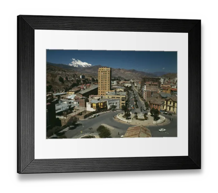 Framed Print : Plaza Del Estudiante, La Paz Framed Print : Plaza Del Estudiante, La Paz