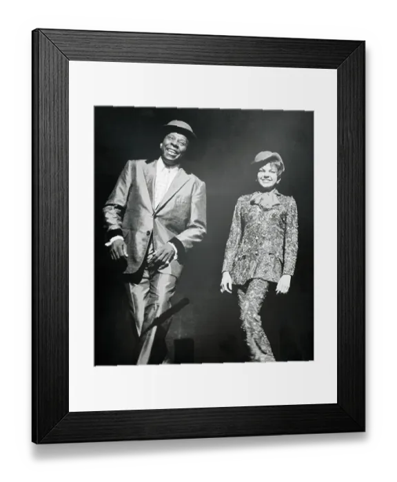 Framed Print : John Bubbles Dancing with Judy Garland