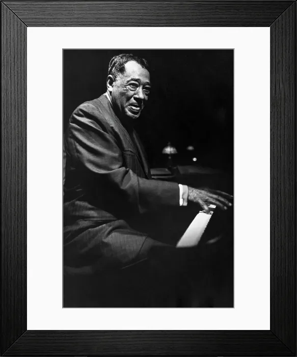 Framed Print : Duke Ellington at Piano Framed Print : Duke Ellington at Piano