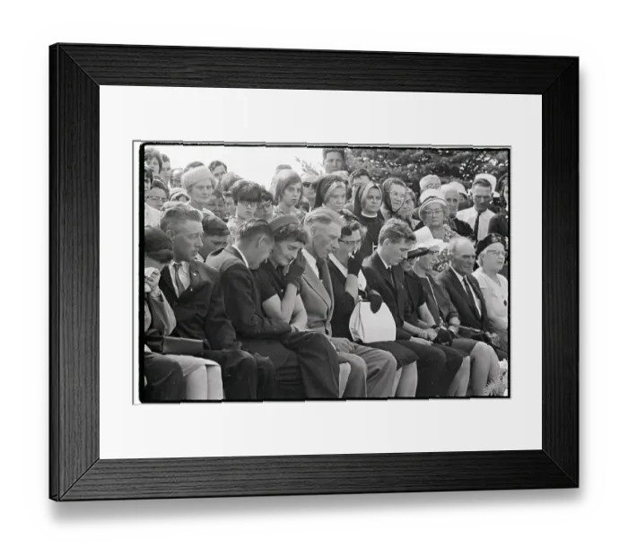 Framed Print : Mourners at Funeral of Murdered Family Framed Print : Mourners at Funeral of Murdered Family