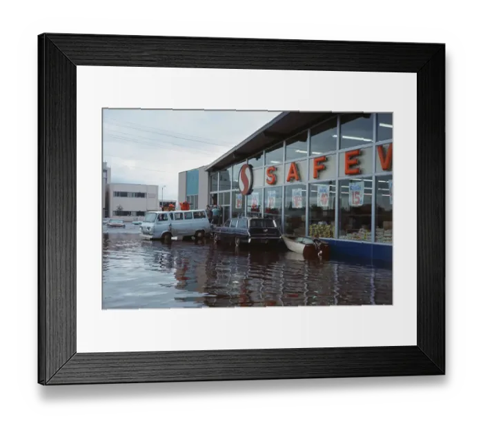 Framed Print : Floods In Fairbanks, Alaska Framed Print : Floods In Fairbanks, Alaska