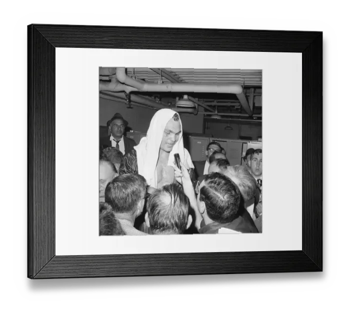 Framed Print : Carlos Ortiz In Locker Room Framed Print : Carlos Ortiz In Locker Room