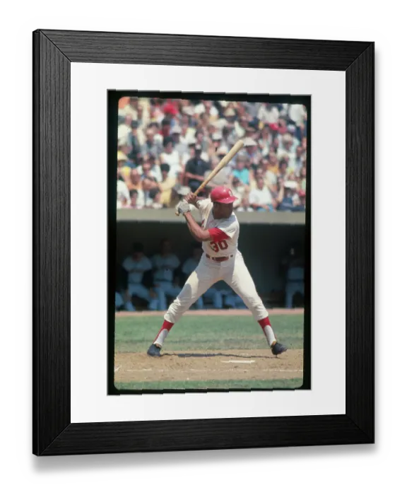 Framed Print : Orlando Cepeda in Batting Position Framed Print : Orlando Cepeda in Batting Position