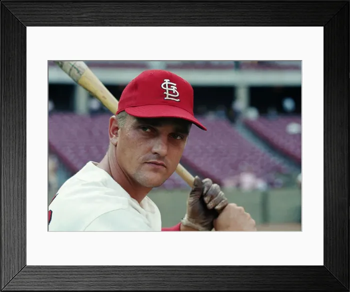 Framed Print : Roger Maris Holding Bat Framed Print : Roger Maris Holding Bat