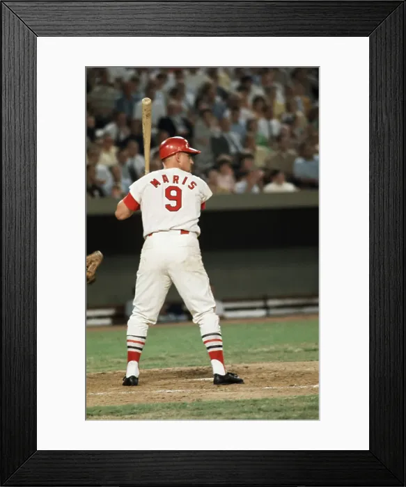 Framed Print : Roger Maris Preparing to Bat Framed Print : Roger Maris Preparing to Bat