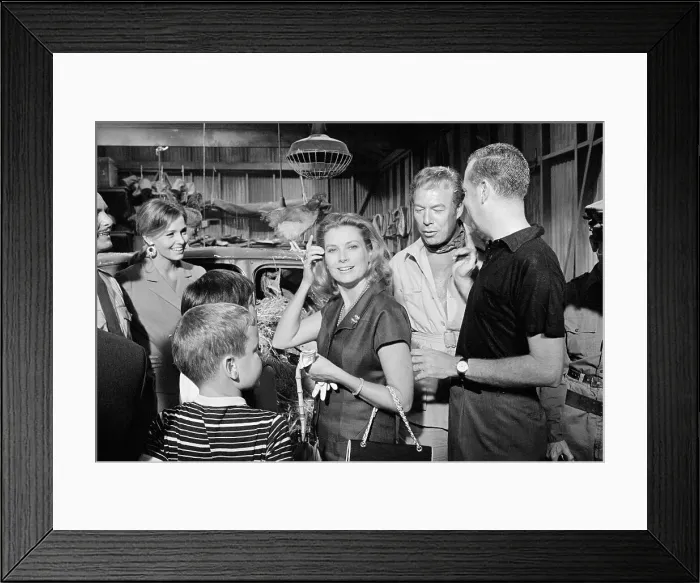 Framed Print : Princess Grace and Family at Universal City Studios Framed Print : Princess Grace and Family at Universal City Studios
