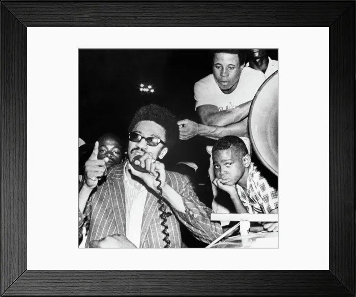 Framed Print : H. Rap Brown Framed Print : H. Rap Brown