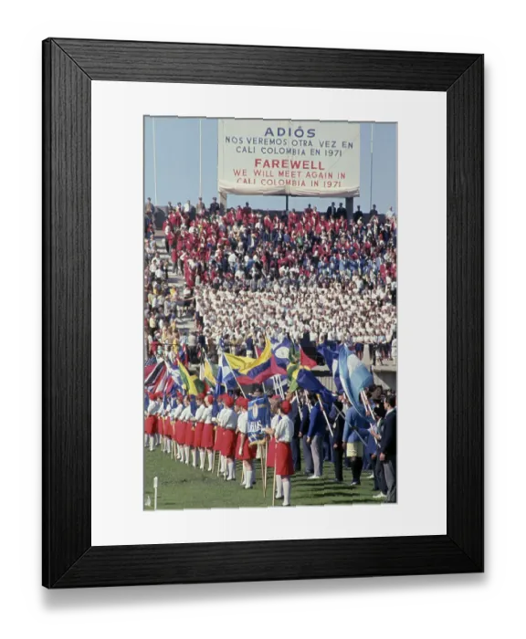 Framed Print : Pan American Games Closing Ceremony Framed Print : Pan American Games Closing Ceremony