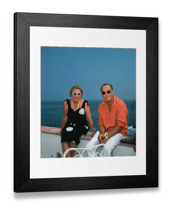 Framed Print : Portraits of Queen Juliana and Prince Bernhard Framed Print : Portraits of Queen Juliana and Prince Bernhard