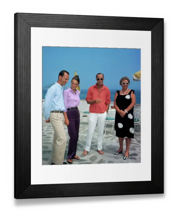 Framed Print : Netherlands Royal Family at Their Royal Villa Framed Print : Netherlands Royal Family at Their Royal Villa
