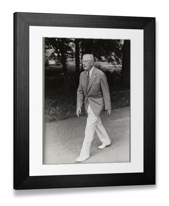 Framed Print : Sweden's King Gustav VI Adolf Framed Print : Sweden's King Gustav VI Adolf