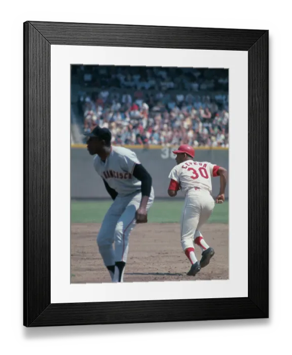 Framed Print : Orlando Cepeda Running to Base During Game Framed Print : Orlando Cepeda Running to Base During Game