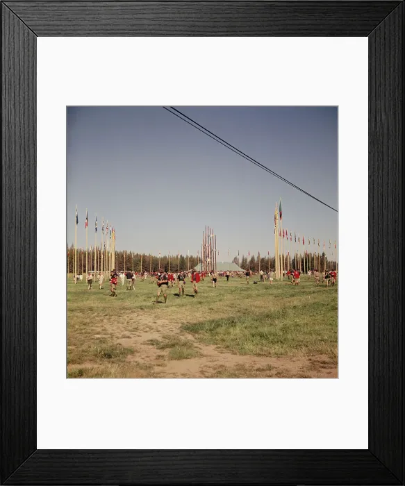 Framed Print : World Scout Jamboree