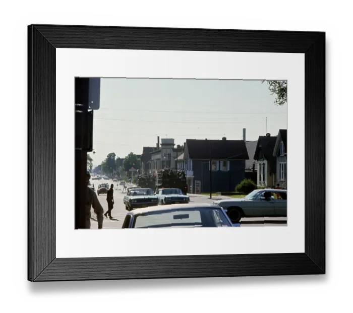 Framed Print : Army Trucks In Milwaukee