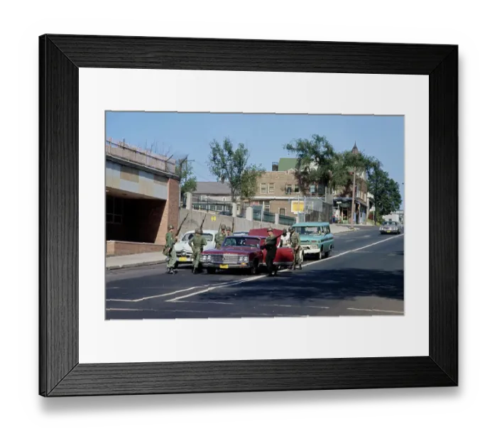 Framed Print : Milwaukee Riots Framed Print : Milwaukee Riots