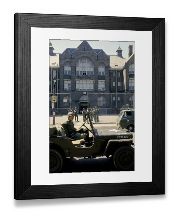 Framed Print : National Guard Soldiers Framed Print : National Guard Soldiers