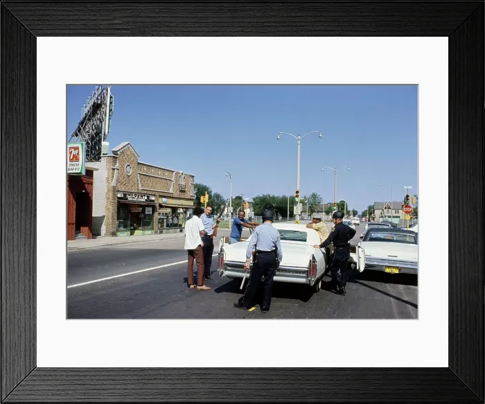 Framed Print : Milwaukee Riots Framed Print : Milwaukee Riots