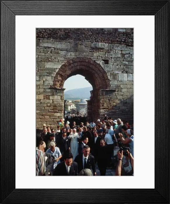 Framed Print : Pope Paul VI In Turkey Framed Print : Pope Paul VI In Turkey