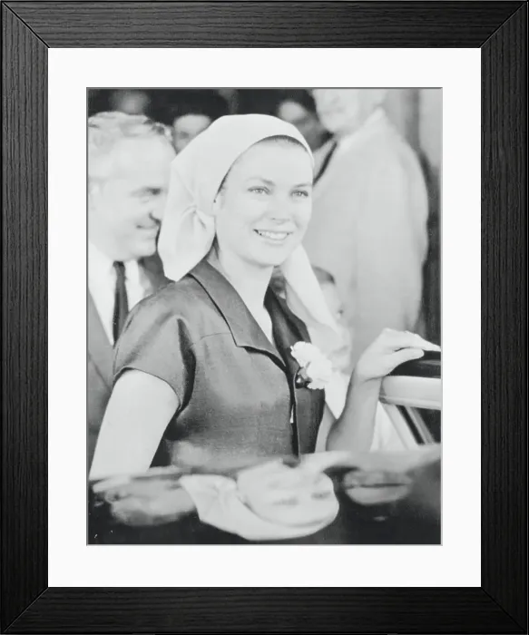 Framed Print : Portrait of Grace Kelly Framed Print : Portrait of Grace Kelly