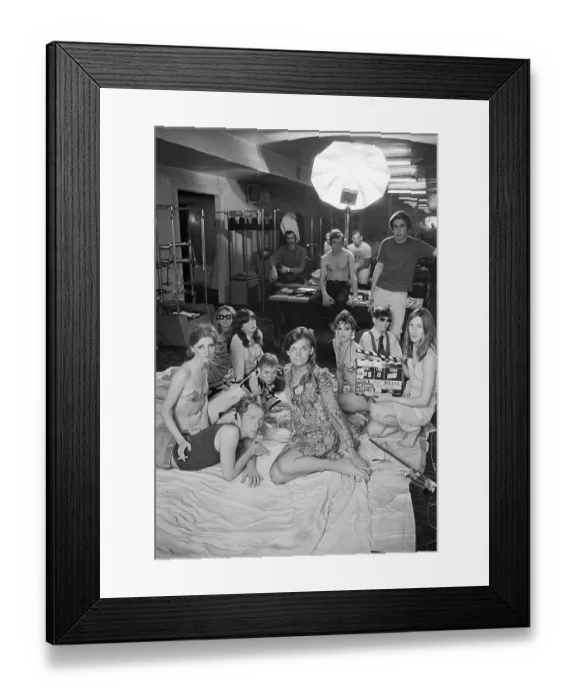Framed Print : Cast and Crew of Ciao! Manhattan Framed Print : Cast and Crew of Ciao! Manhattan