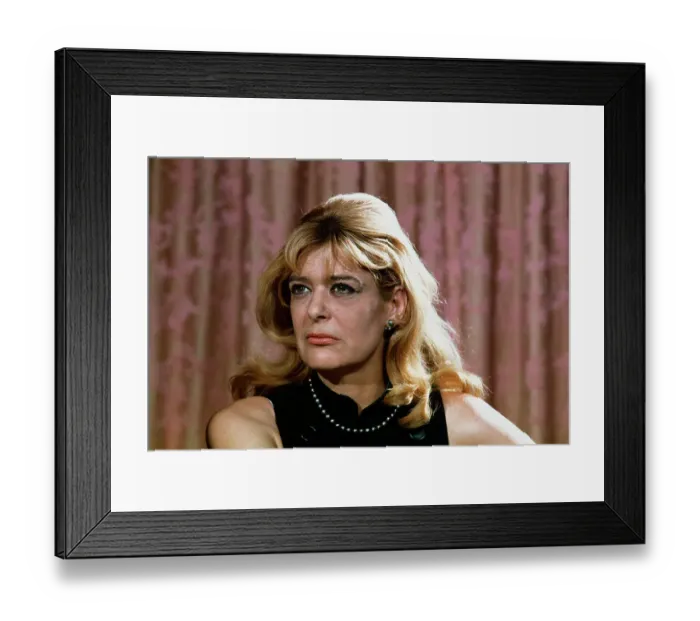 Framed Print : Melina Mercouri at Press Conference Framed Print : Melina Mercouri at Press Conference