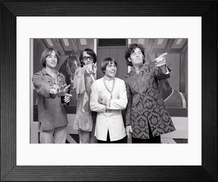 Framed Print : The Monkees, Rock Group Framed Print : The Monkees, Rock Group