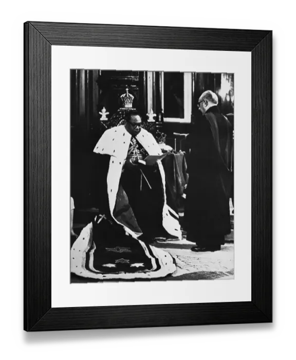 Framed Print : Coronation of Tongan King Taufa'auhau Tupou IV Framed Print : Coronation of Tongan King Taufa'auhau Tupou IV