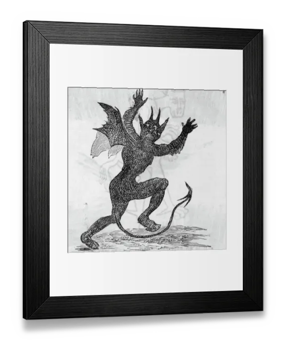 Framed Print : Diabolus Vulgaris Framed Print : Diabolus Vulgaris