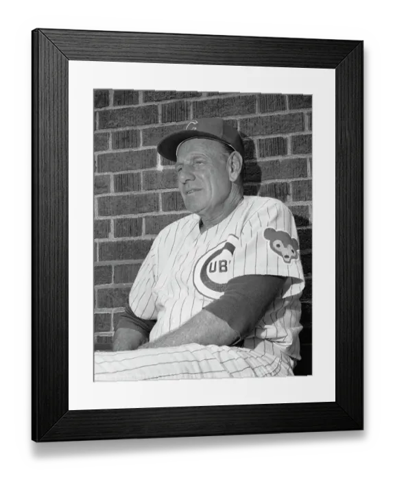 Framed Print : Cubs Manager Leo Durocher Framed Print : Cubs Manager Leo Durocher