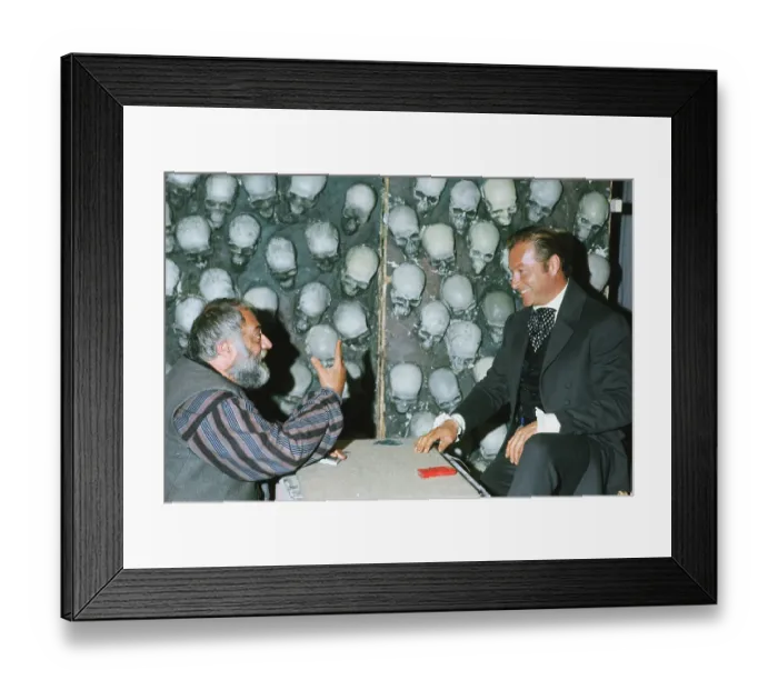Framed Print : Lex Barker and Vladimir Medar Framed Print : Lex Barker and Vladimir Medar