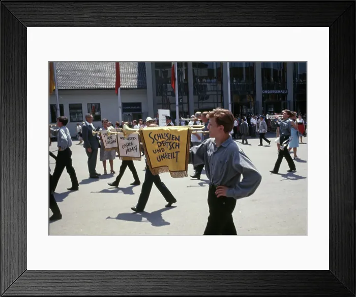 Framed Print : Silesian Rally, Munich Framed Print : Silesian Rally, Munich