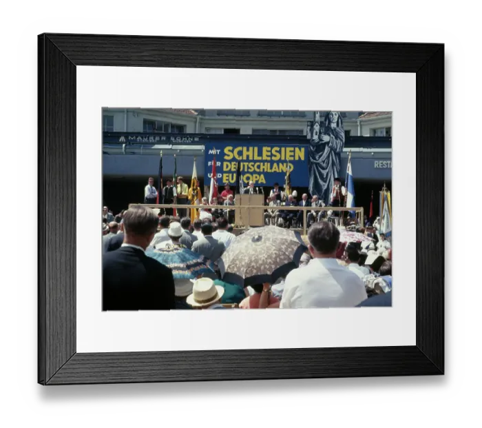 Framed Print : Silesian Rally, Munich Framed Print : Silesian Rally, Munich
