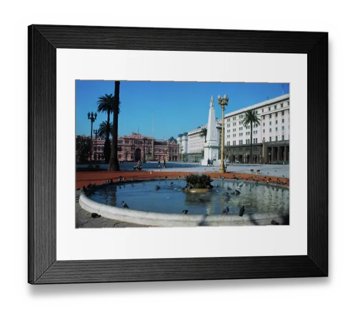 Framed Print : Plaza de Mayo Framed Print : Plaza de Mayo