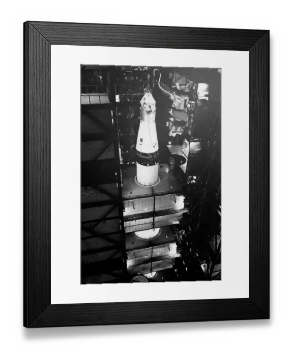 Framed Print : View of Apollo Spacecraft Framed Print : View of Apollo Spacecraft